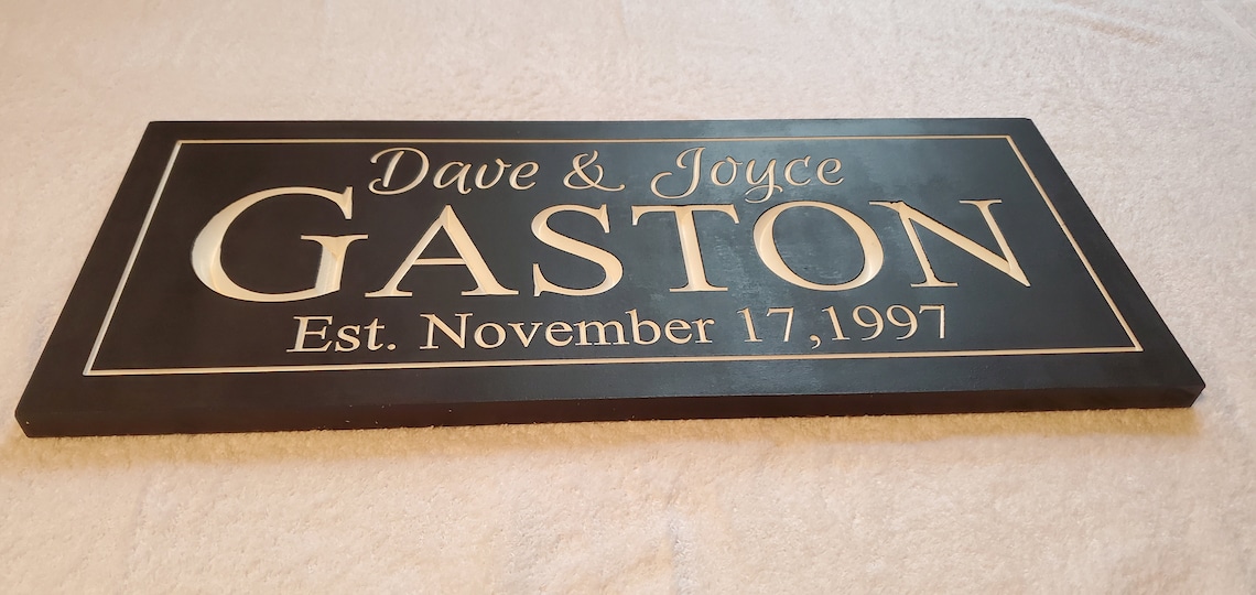 Established Sign Etsy