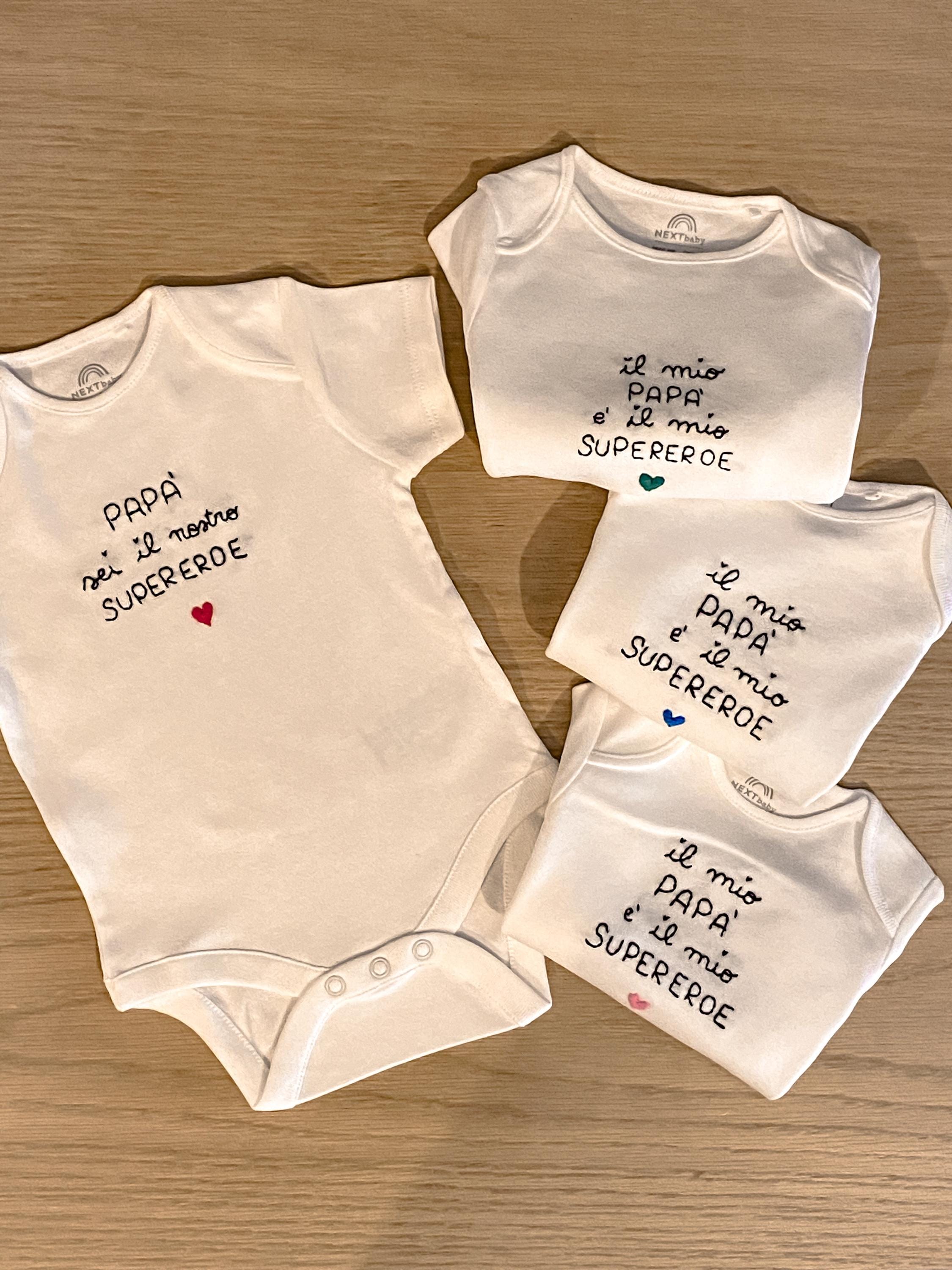 Body Neonato Personalizzato "I Nonni Mi Amano" Luglio - Spio Kids