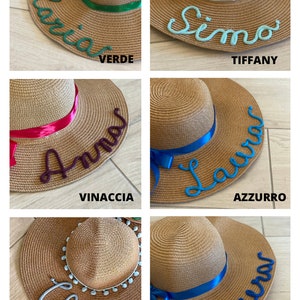 Cappelli di paglia personalizzati Addio al nubilato immagine 9