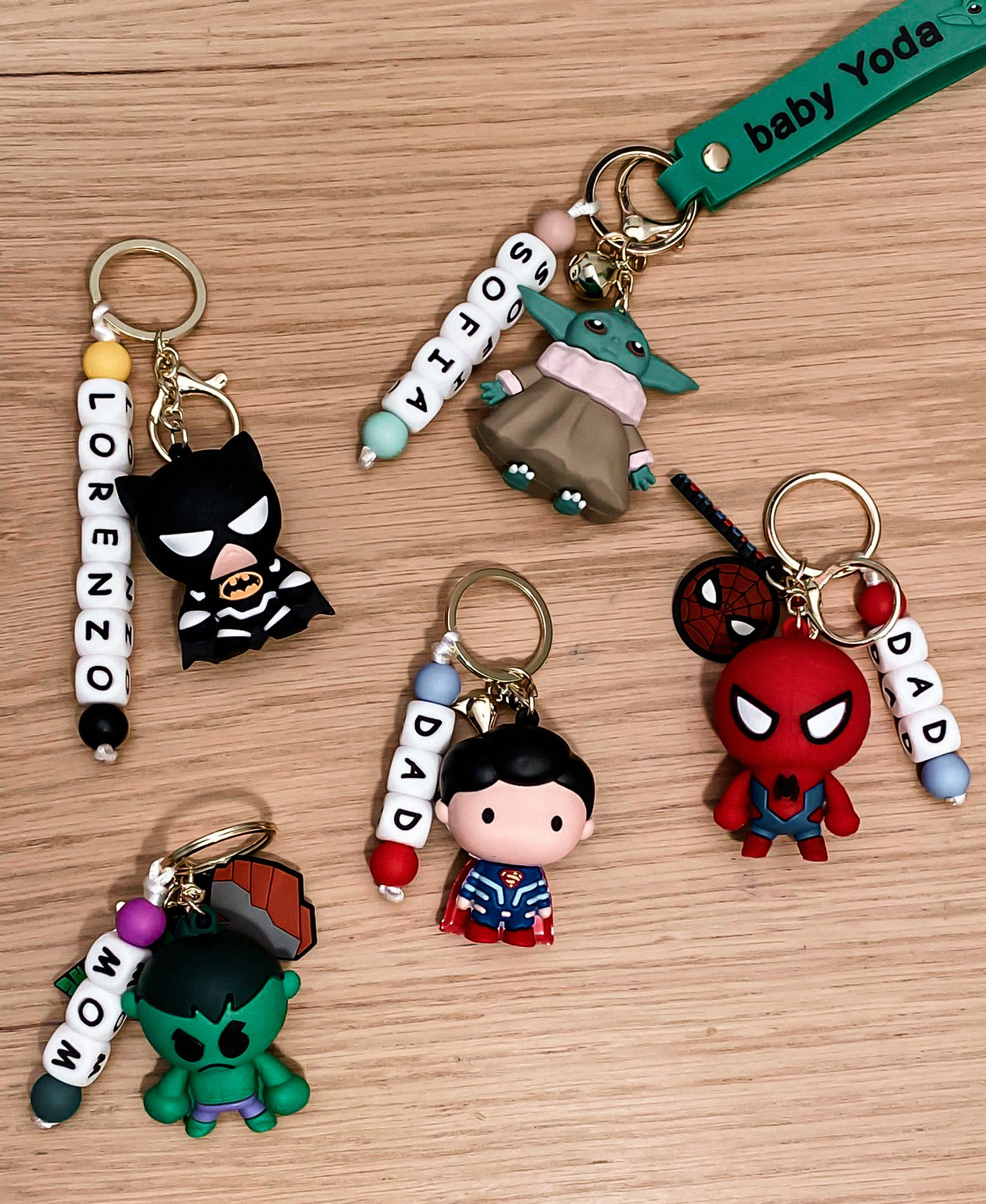 ATVOYO Spiderman portachiavi Spiderman ciondolo portachiavi Accessori  portachiavi personaggio anima Portachiavi cartone animato Adatto a  qualsiasi decorazione folla : : Moda