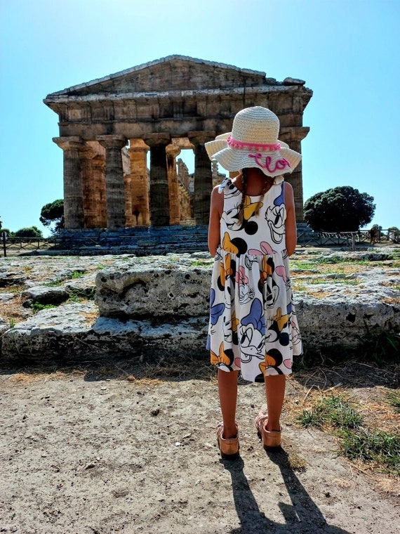 Set Cappello Di Paglia E Borsa Per Bambina - Intrecciato Con Pompon, Protezione Solare Per Spiaggia (2-5 Anni)