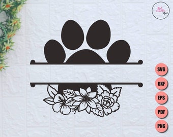 Download Paw Monogram Svg Etsy