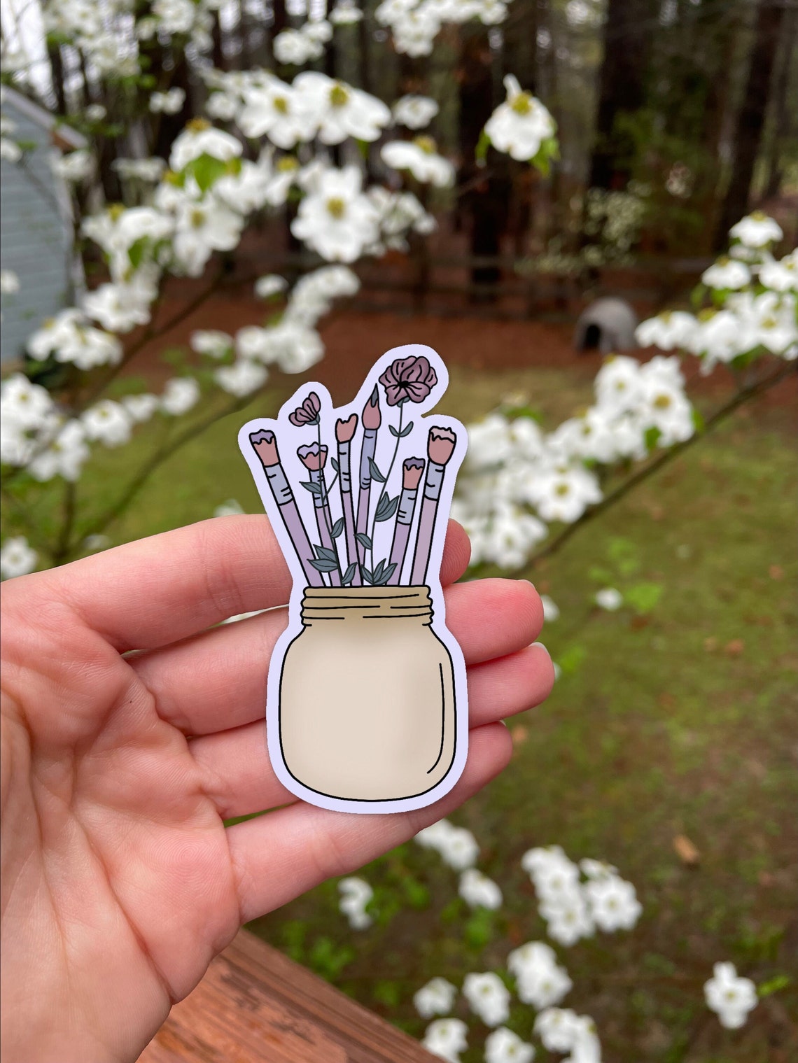 Artist Inspired Paint Brush Sticker - Etsy