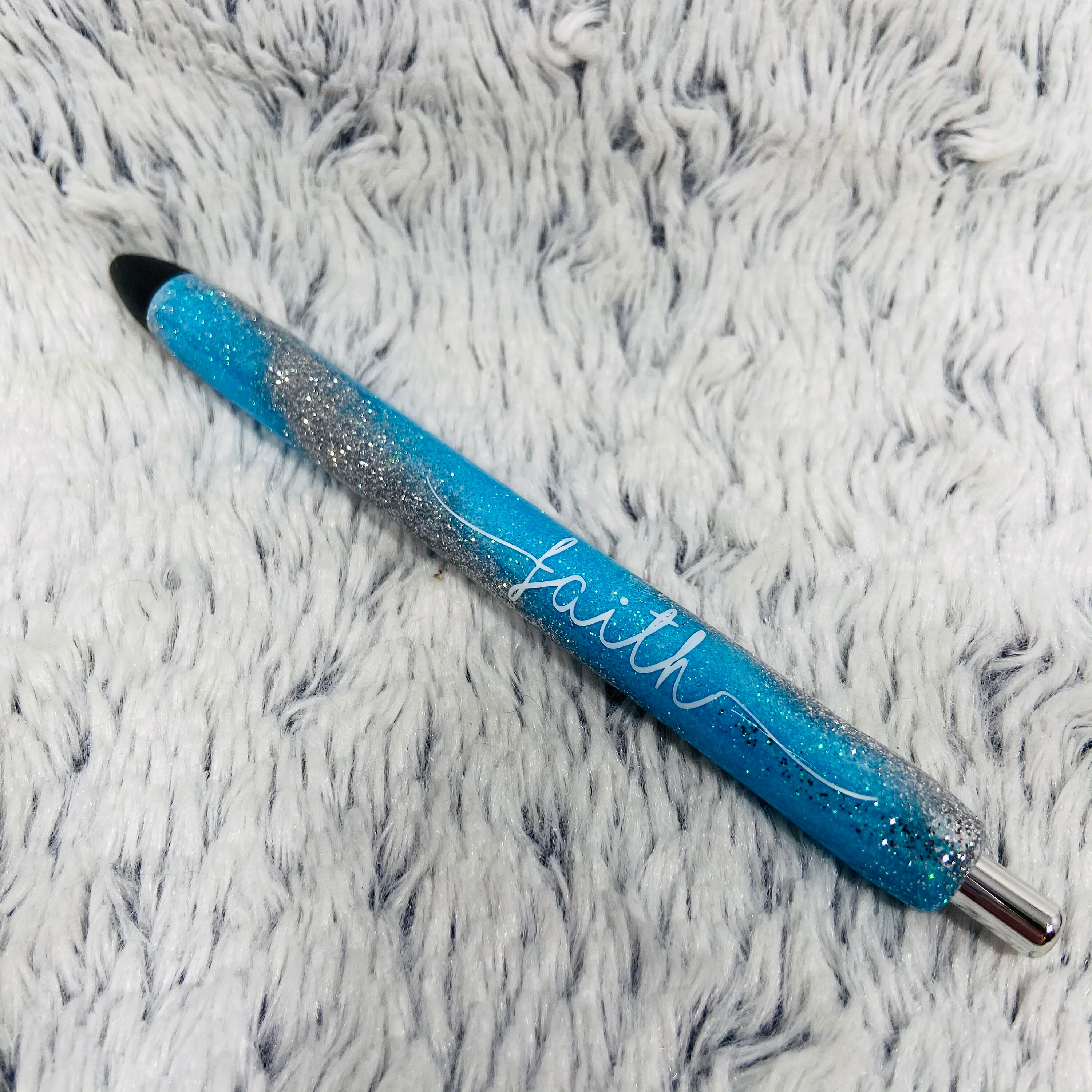 Custom Glitter Gel Pen Refillable Pen Leopard Milky Way Etsy Australia
