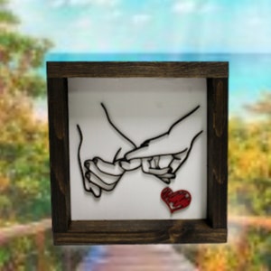Pinky Promise Laser Cut File