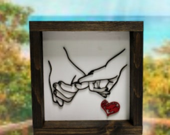Pinky Promise Laser Cut File