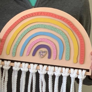 Boho Rainbow Laser Cut File