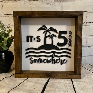 5 o'clock somewhere Cut File