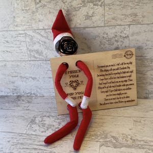 Plik do cięcia laserowego pocztówki Elf Return