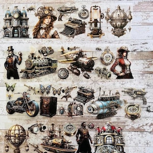 Steampunk Retro / 100 cm / Sindhuras / Cinta PET