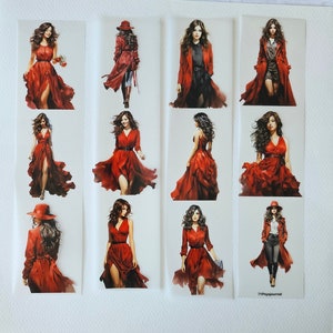 Frauen In Rot | 100cm | Schleife | 71Poysjournal | PET-Band | Matt