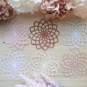 Doily #10 | Die Cuts | 10 x 10 | 4 pcs | Scrapbooking | journaling