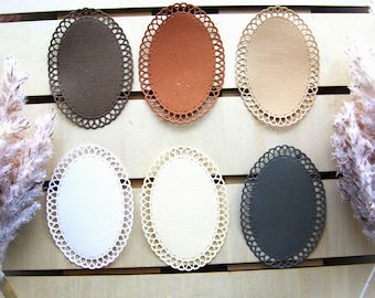 Oval Frames | Vintage | 6 pcs | Die Cuts | Scrapbooking