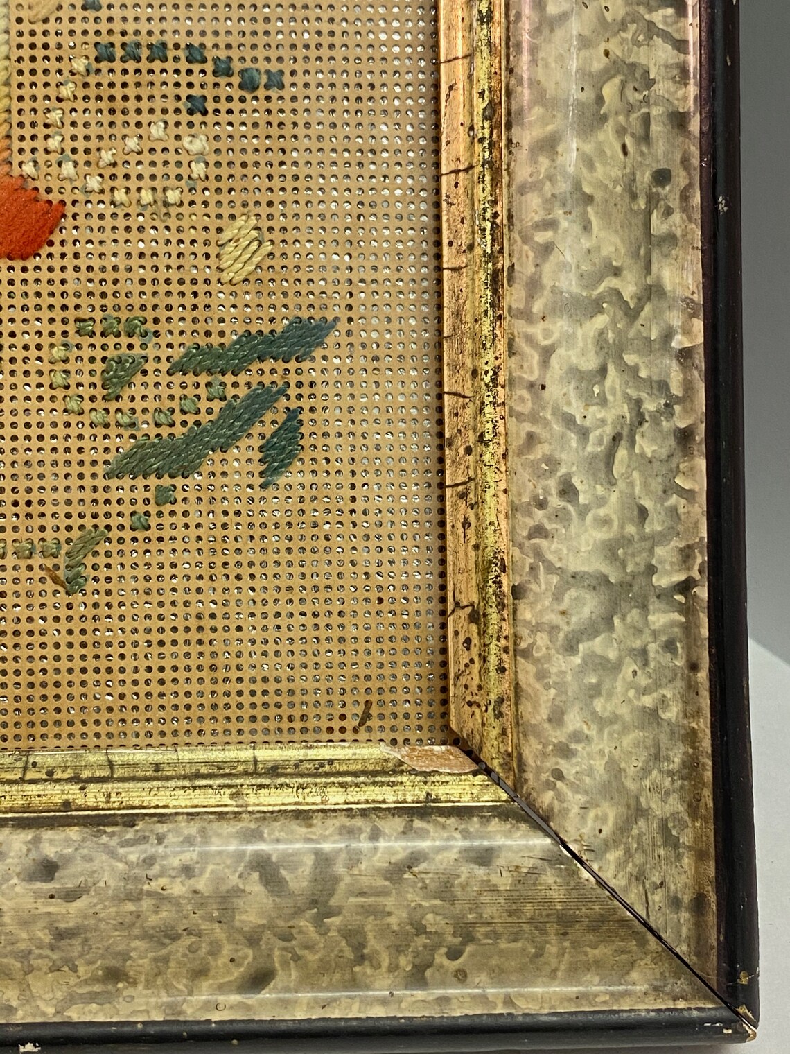 Victorian Punch Paper Embroidery 'God Bless Our Home' Etsy