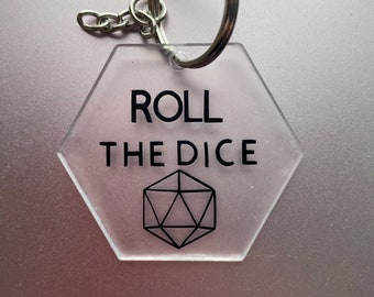 Roll The Dice Keychain