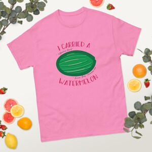 スイカを運んだ | ダーティ・ダンシング映画ファンアート | 80年代ユーモア | メンズクラシックTシャツ