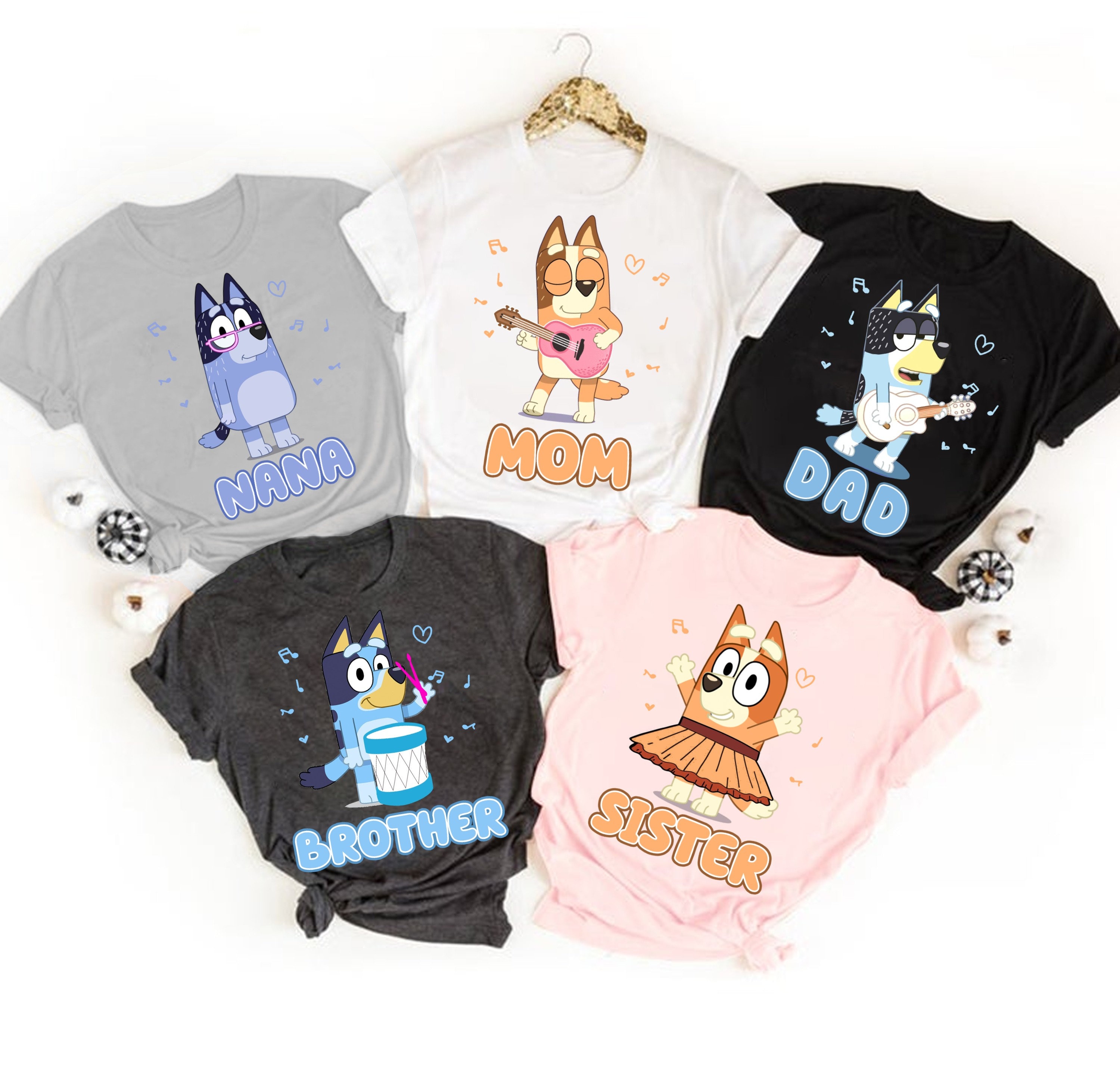 BLUEY Family Shirt Bluey Birthday Shirt Bluey Kids and Etsy