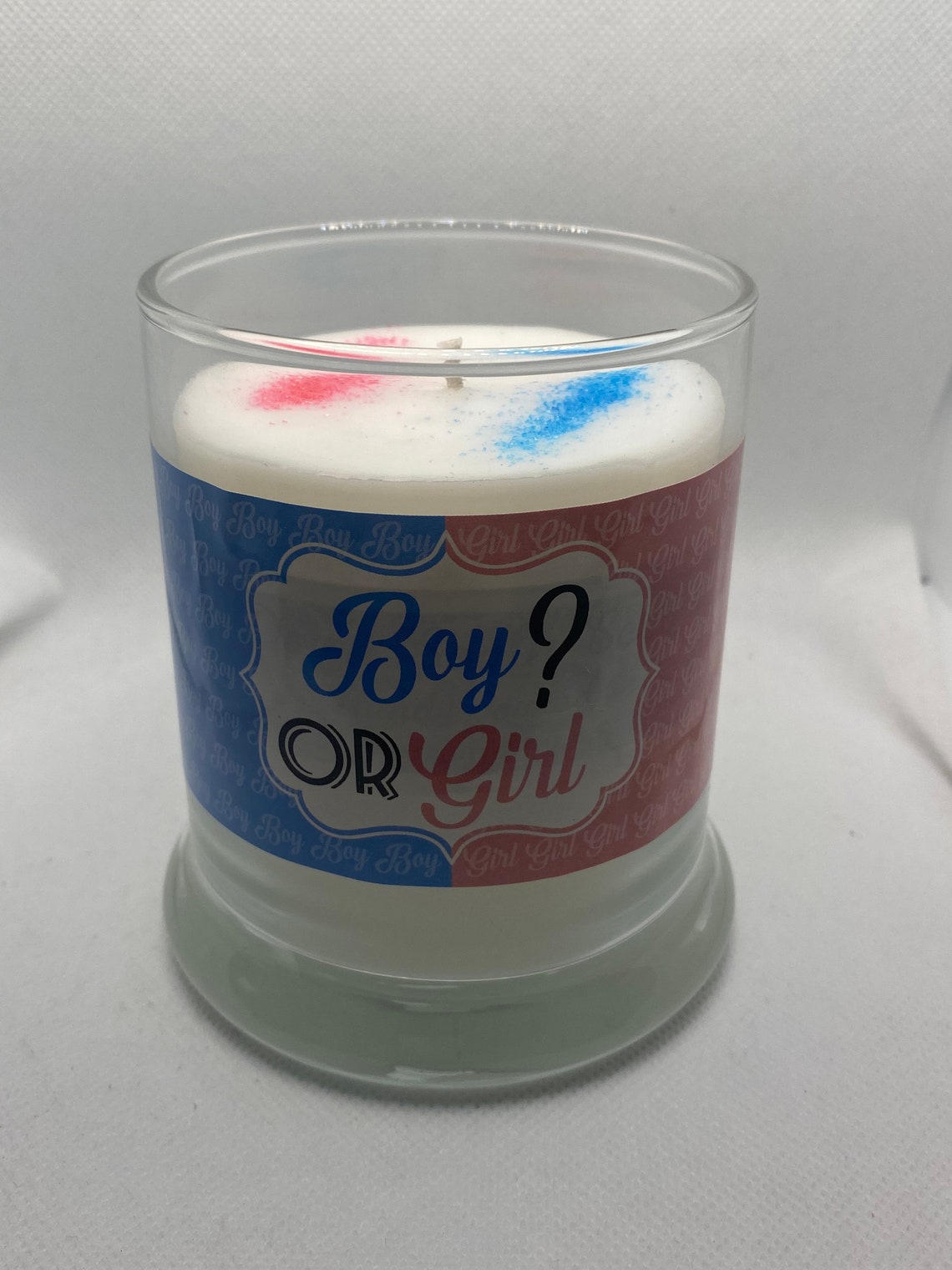 Gender Reveal Candle Etsy