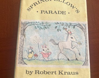 RARE 1965 Miniature Book: Springfellow's Parade by Robert Kraus