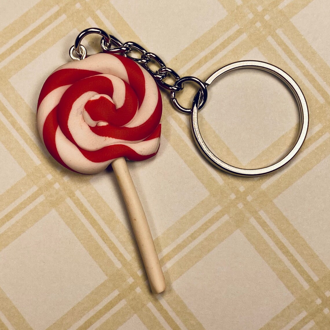 Lollipop keychain  etsy