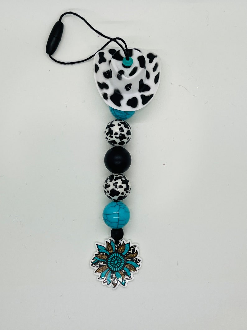 Western Car Charms, Cowboy Rear View Mirror Decor, Cute Car Charm Etsy