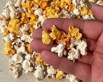 Faux resin popcorn-popcorn cabochons-holiday supplies-scrapbooking-scrapbooking supplies-slime supplies-craft supplies-crafts-resin-flatback