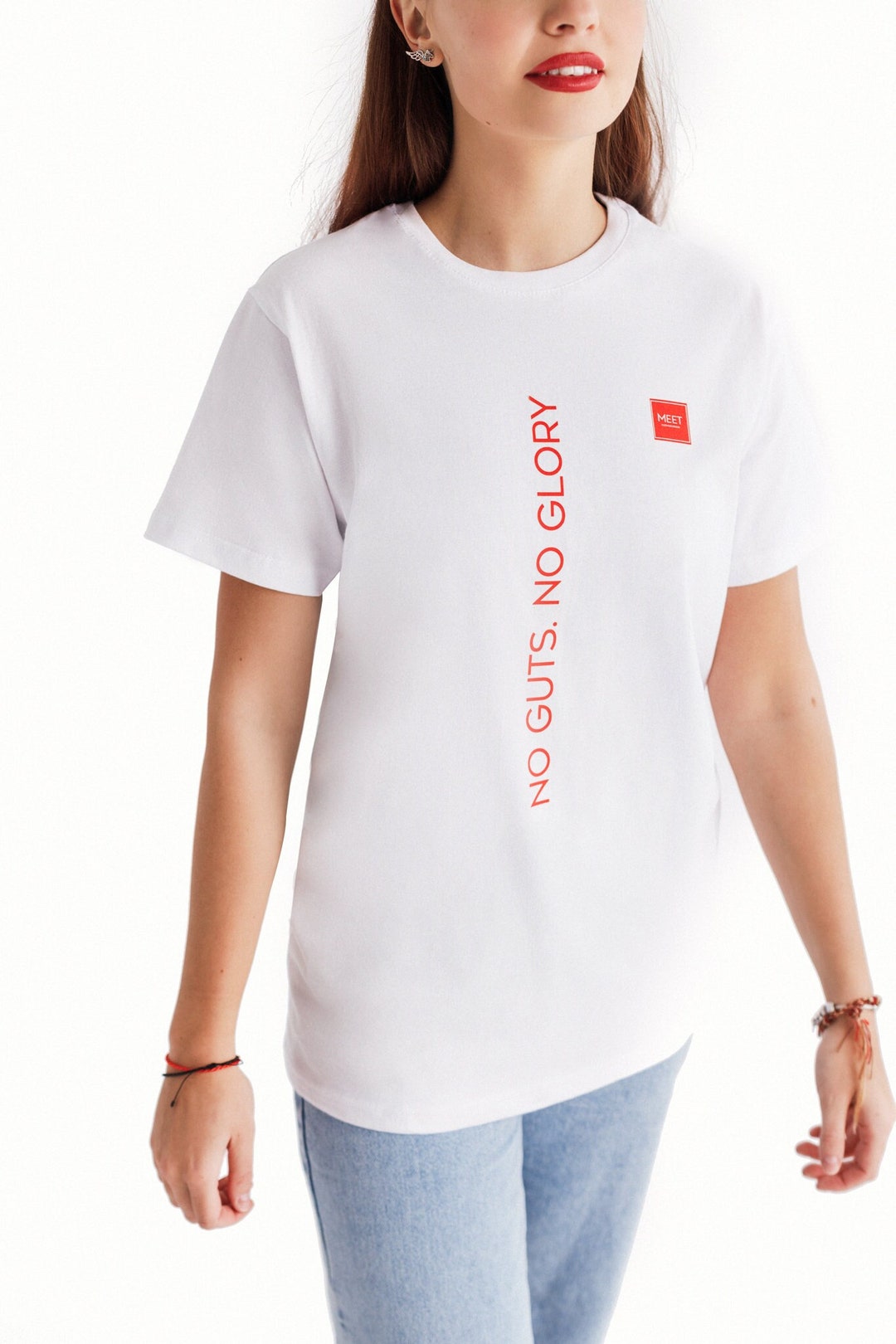 LOOSE FIT T-SHIRT | White | Selected