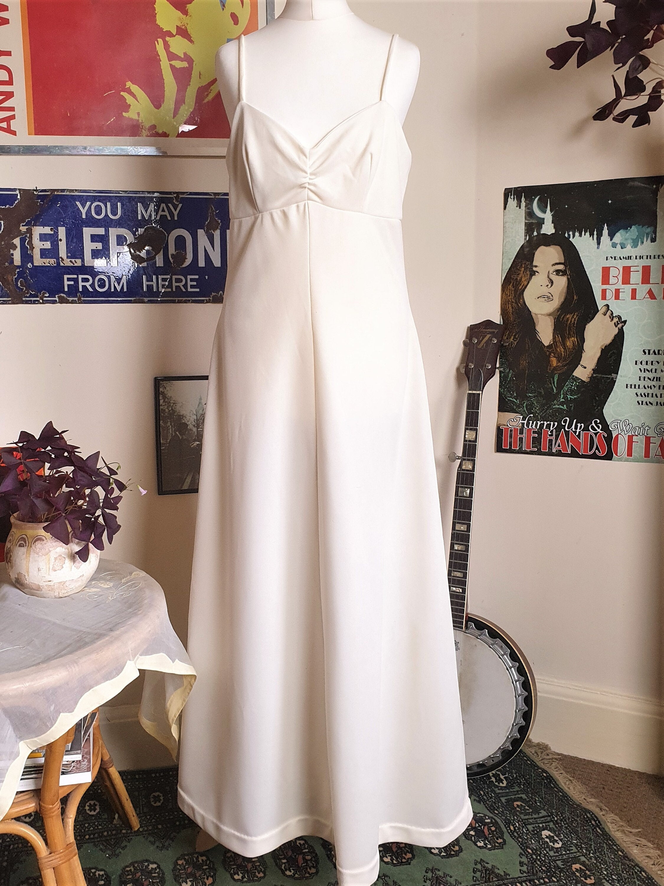 next ladies fully lined cream dress size8