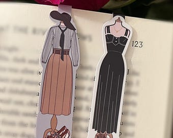 Los vestidos de la momia Evy: Marcapáginas y pegatinas magnéticas