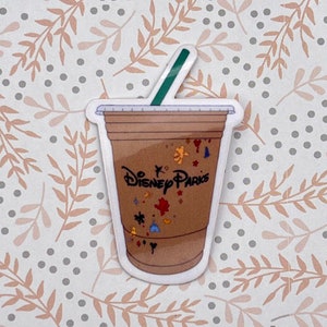 Starbucks inspired Iced Coffee Sticker