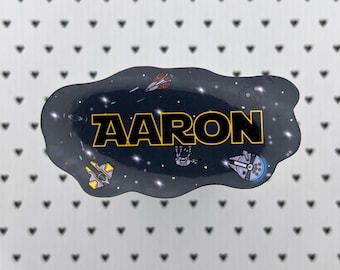 SW Custom Name Sticker