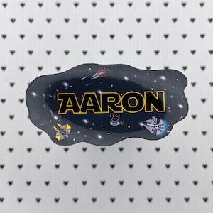 SW Custom Name Sticker