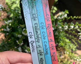 LOTR Bookmark | Laser Ink Printed, Laminated Finish