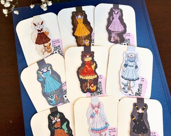 Vestido de Eevee Evolutions: Marcapáginas o pegatinas magnéticas