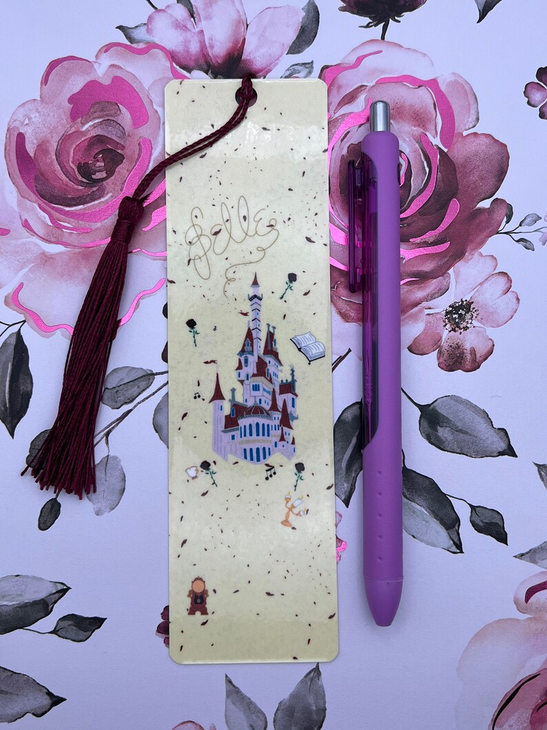 Belle Bokmärke: Lasertryck med laminatfinish bild 3
