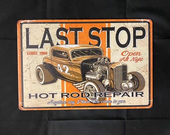 NHRA Hot Rod Drag Racing Garage Bar Advertising Man Cave Wall Clock Sign