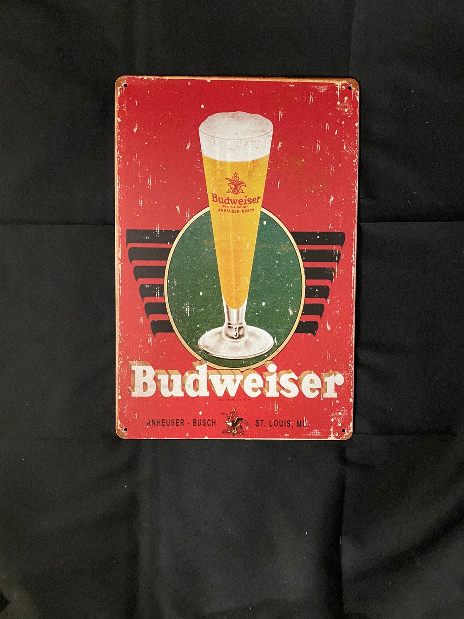 Budweiser Anheuserbusch Beer Vintage Antique Collectible Tin Etsy