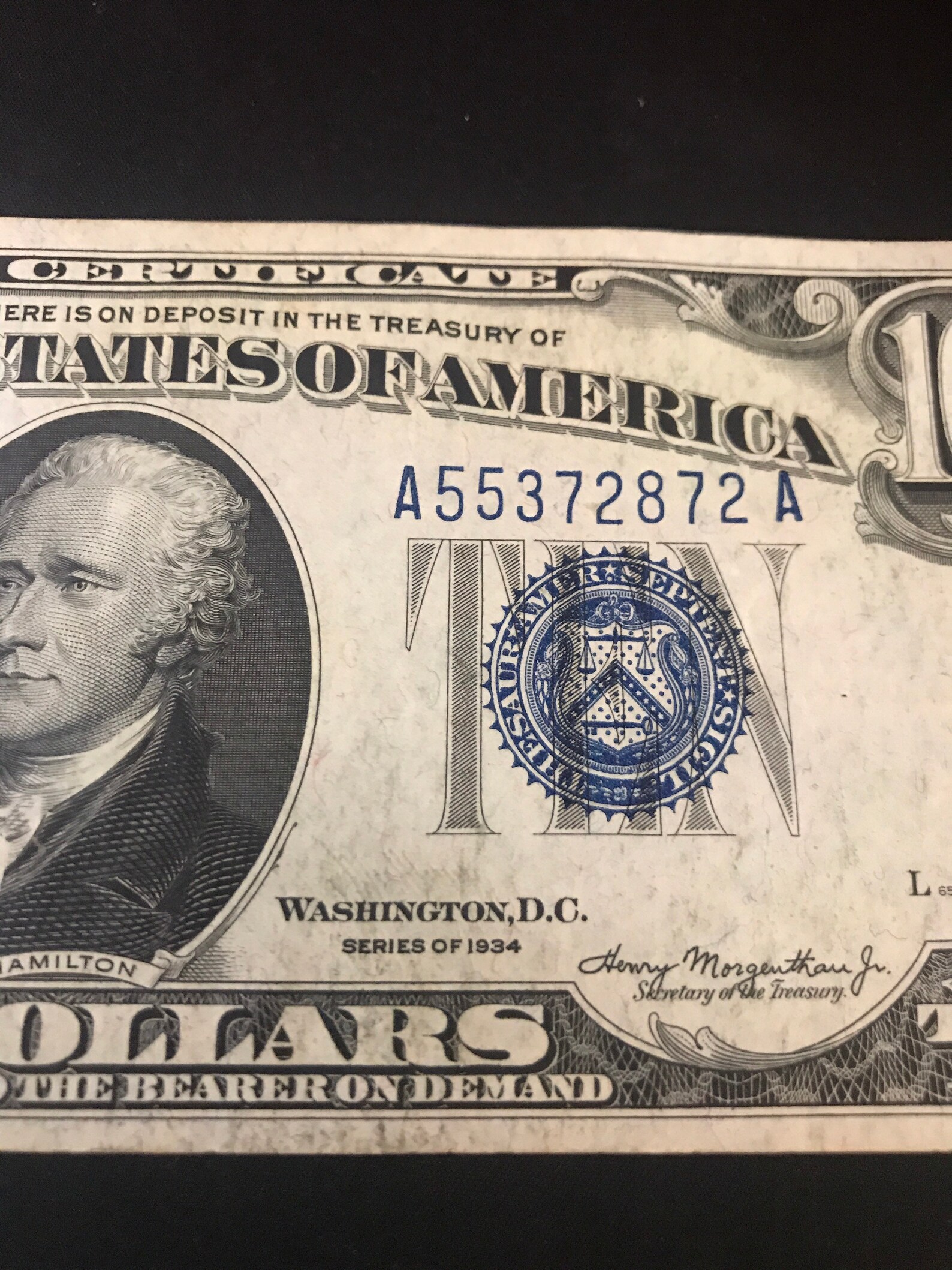 De100 Bill 1934 - bd4vyd3