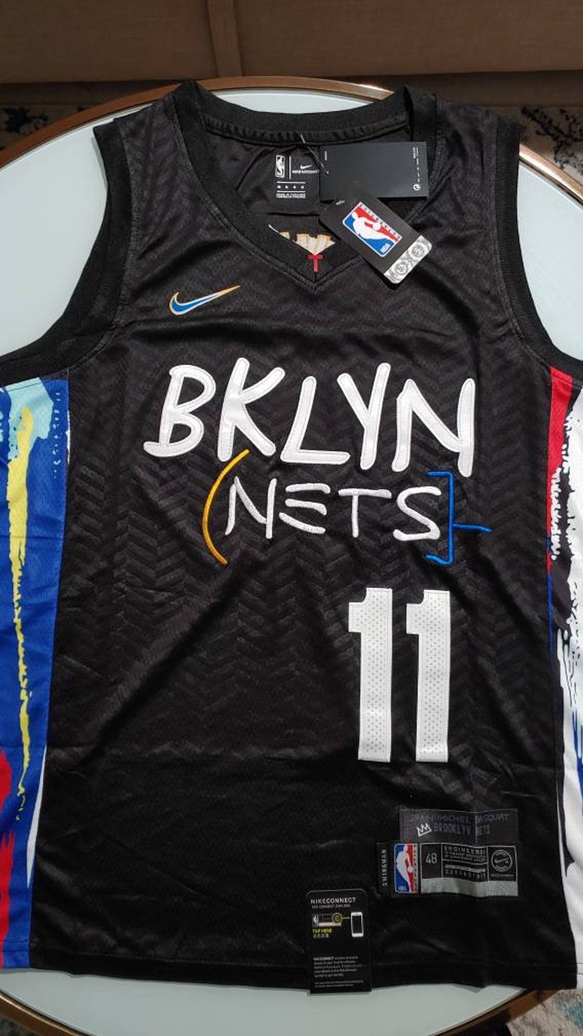 Brooklyn Nets Kyrie Irving Jersey Etsy