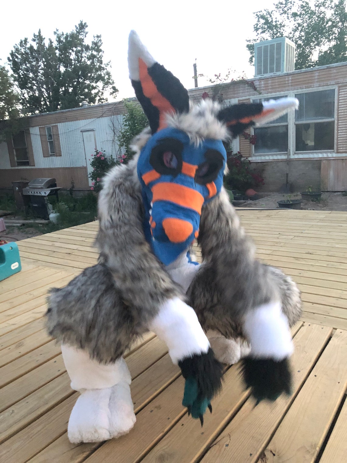 Custom fursuit READ DESCRIPTION Fursuit partial Etsy