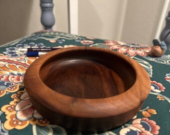 Food Safe Wooden Bowl