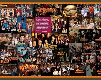 Cheers TV Show 11x17 Digital Print: Wall Decor (PNG)