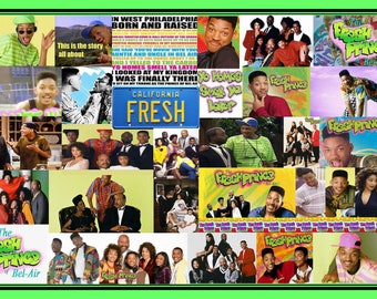 Fresh Prince 11x17 Digital Print: Bel-Air Wall Decor (Digital Download)