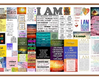 I AM Affirmation Digital Image