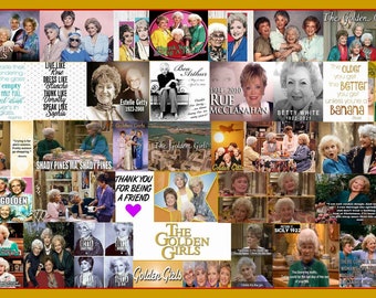 Golden Girls Print: 11x17 Wall Decor (Digital Print)