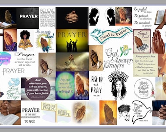 Praying Hands Art Print: Christian Wall Decor (11x17 Digital Print)