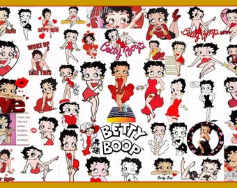 Betty Boop 11x17 Print: Wall Decor (Digital PNG)