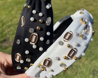 Football Bling Headband