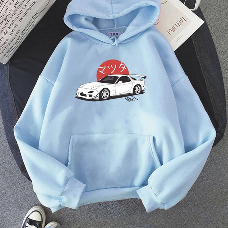 Retro Car Hoodie image 5