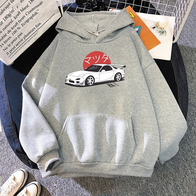 Retro Car Hoodie image 2